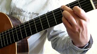 КРАСИВЫЙ ПЕРЕБОР на гитаре - видео урок Guitar Me School