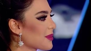 حلقة نارية الفنانه اللبنانيه قمر اسئلة محرجة في برنامج المتهم 2015 الحلقة الكاملة