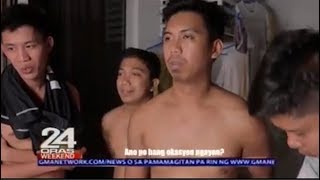 Cong TV nahuli ng pulis habang nakatambay at nag iinom