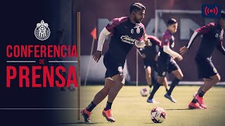 EN VIVO: Conferencia de prensa | Miguel Ponce | Prepartido | A. de San Luis vs. Chivas
