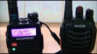 Baofeng UV5r - The 3 Alarm modes