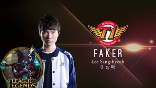 SKT Faker Ekko vs Twisted Fate live stream. Jan 13 2017