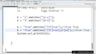 Universidade XTI   JAVA   061   Regular Expression regex Expressão Regular