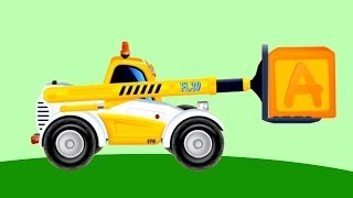 Мультфильмы про рабочие машины- Телескопический погрузчик