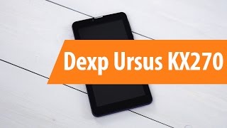 Распаковка Dexp Ursus KX270 /Unboxing Dexp Ursus KX270