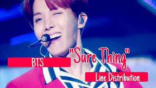 How Would 'BTS' Sing "Sure Thing" by BLACKPINK [Line Distribution]