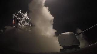 US strikes in Syria launched from USS Porter