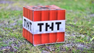 ТНТ МАЙНКРАФТ В РЕАЛЬНОЙ ЖИЗНИ - ТОП 5 ВЗРЫВОВ!  | TNT MINECRAFT IN REAL LIFE + EXPLOSIONS! Eng Sub
