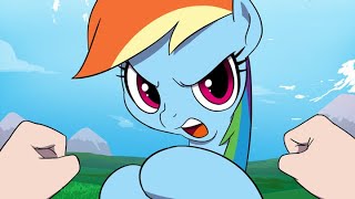 MLP Comic Dub - "Rainbow Dash Simulator Part 1" (Slice Of Life)