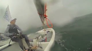 15+ Knots in Rose Bay Australian Optimist Sailing Team training