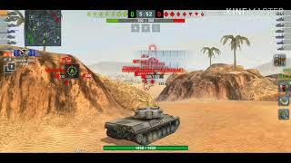 Реалистичный бой/Wot blitz/leopard 1/5k урона. Читайте описание.