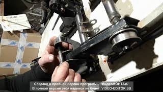 Снегоход Рысь 119   440  слом доработка