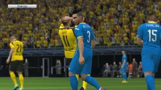 PES 2017. СТАНЬ ЛЕГЕНДОЙ. 1 сезон. ЛЧ УЕФА. Квалификация. Боруссия Д - Батэ. Ответный матч