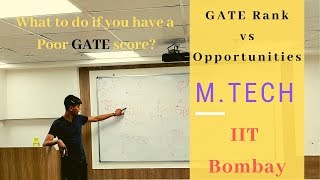 GATE Rank vs Opportunities: Part-1: M.Tech & IIT Bombay