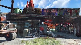 Fallout 4 | Atom Cats Garage at Red Rocket Truck Stop (Created on PS4)