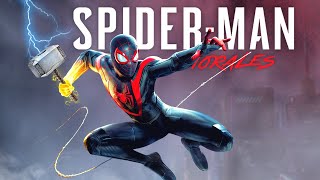 Spider-Man Miles Morales: молот ТОРА, доктор СТРЭНДЖ, костюм студента, Бродяга (Секреты Spider-Man)