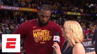 LeBron James attributes Game 3 win over Celtics to defensive energy | ESPN