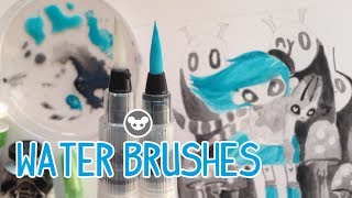Hilda & Water Brushes | Акрил и акварельные кисти