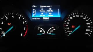 Ecoboost 1.5 холодный пуск в -34