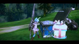 Tera Unboxing 100 Hunter's gift box.