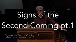 Signs of the Second Coming pt.1