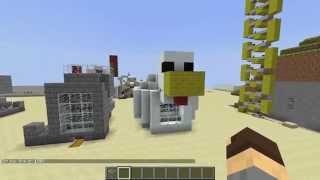 Minecraft Туториал: Автоматическая Ферма Куриц