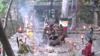 Maya ritual dance