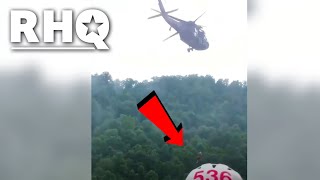 Rescuers Save 83-Year-Old With Helicopter From Flood