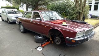 HubNut buys a cheap Daimler! (Jaguar XJ40). Will it get home?