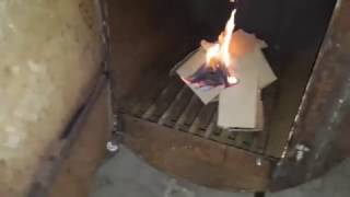 Печка в гараж своими руками. часть 3
