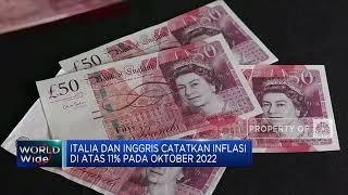 Italia & Inggris "Kompak" Cetak Inflasi Tinggi