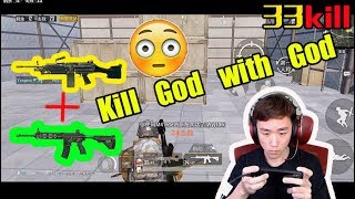 4500 Damage! Unstoppable M249 + M4A1! Solo Squad 33 Kills and It’s INSANE!|PubgMobileChinesePlayer