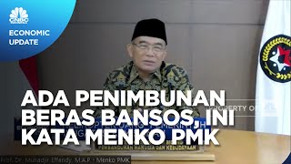 Menko PMK: Tak Ada Pelanggaran di Penimbunan Beras Bansos