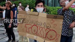 Japan: Scores of journalists descend upon Tokyo Olympic Stadium for opening ceremony