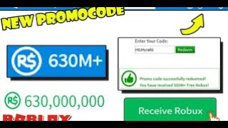 THIS ROBLOX PROMO CODE GIVES 999B+ ROBUX! (2019+)