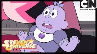 Steven Universe | Amethyst Transforms Into A Baby | Three Gems And A Baby | Cartoon Network