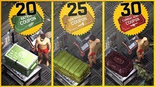 Открываю ящики за все виды талонов! #4 Игра: Last Day On Earth: Survival