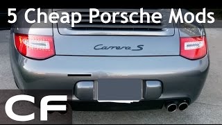 ✪ 5 Best Car Mods for under $200 - Porsche 997 (911) ✪