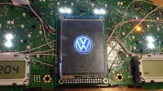 BOOT LCD COLOR CLUSTER GOLF 4 MK4