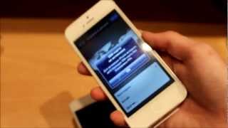 Распаковка iPhone 5 16GB White.