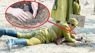 八路軍故技重施，用地雷陣埋伏日軍，哪想到日軍派出了最強排雷大師！ ️ 抗日