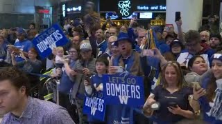 Grey Cup champs Blue Bombers welcomed home by Winnipeg crowd
