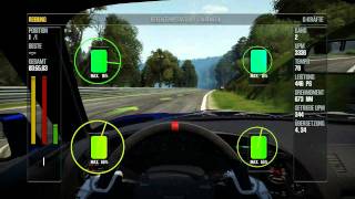 Supra Single Turbo 1800 HP @ Nordschleife - NFS Shift 2 Unleashed mod.