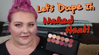 Let's Dupe It: Urban Decay Naked Heat Palette! Swatches & Demo! | Lauren Mae Beauty