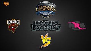 LA Renegades vs. NRG eSports | LCS NA Spring Split 2016 | W1D2