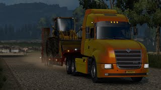 Euro Truck Simulator 2 Ural RTA v 2.3 (1.22.х) Gameplay