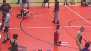 Mikey wrestling 3/19/16 #2