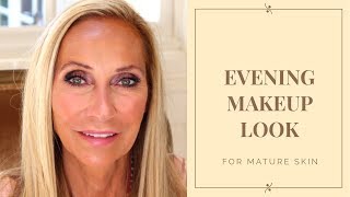 EVENING MAKEUP LOOK FOR MATURE SKIN | TALK THROUGH