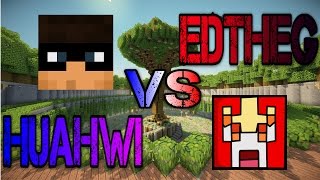 Huahwi vs EdtheG | Minecraft Survival Games Epic Battle