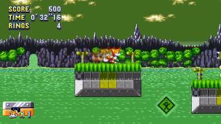 Sonic Mania (PC) : Custom Tails Only Section (WIP)